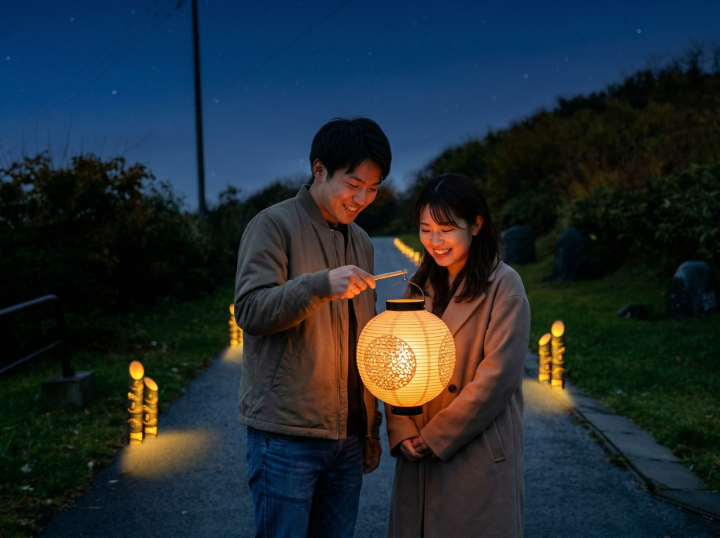 提灯レンタル体験